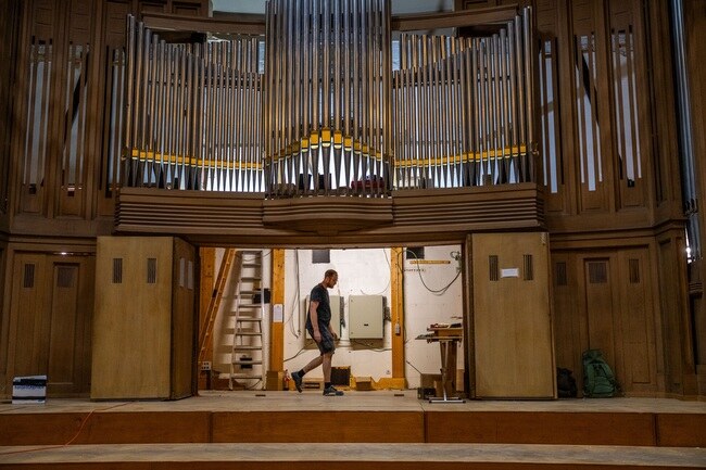 Ontmanteling concertorgel Bozar van start