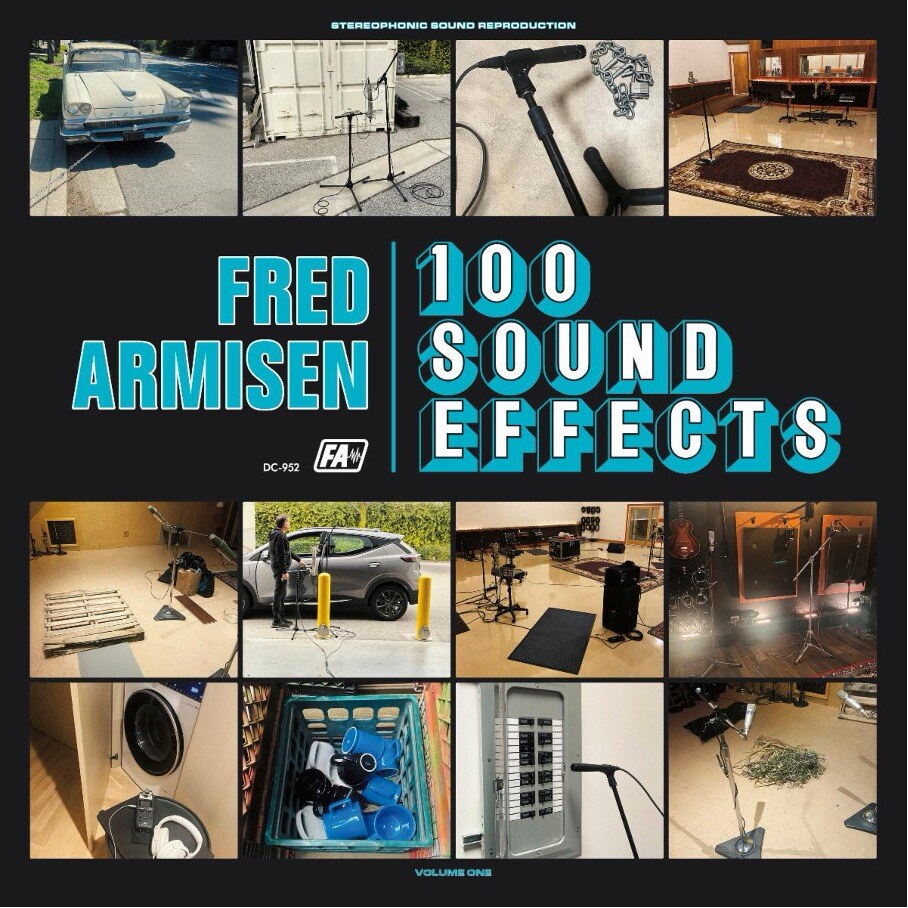 Actor/Comedian/Musician Fred Armisen announces "100 sound effects"
