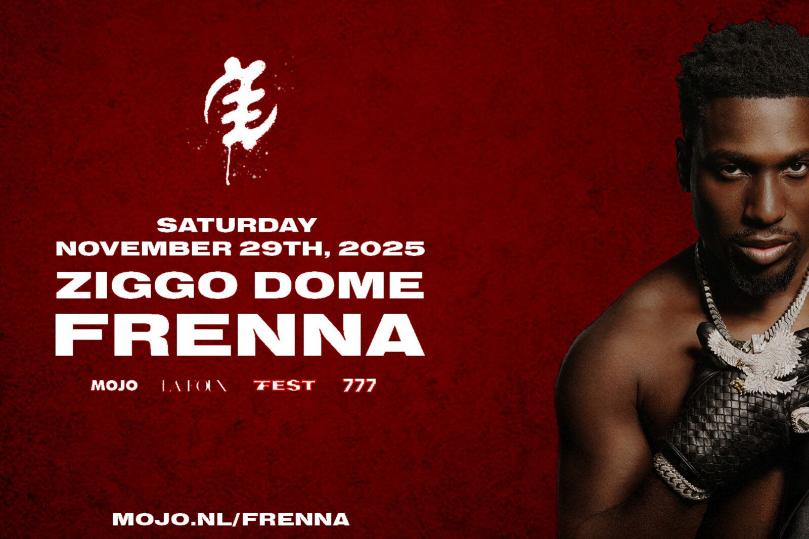 Frenna keert terug naar Ziggo Dome op zaterdag 29 november