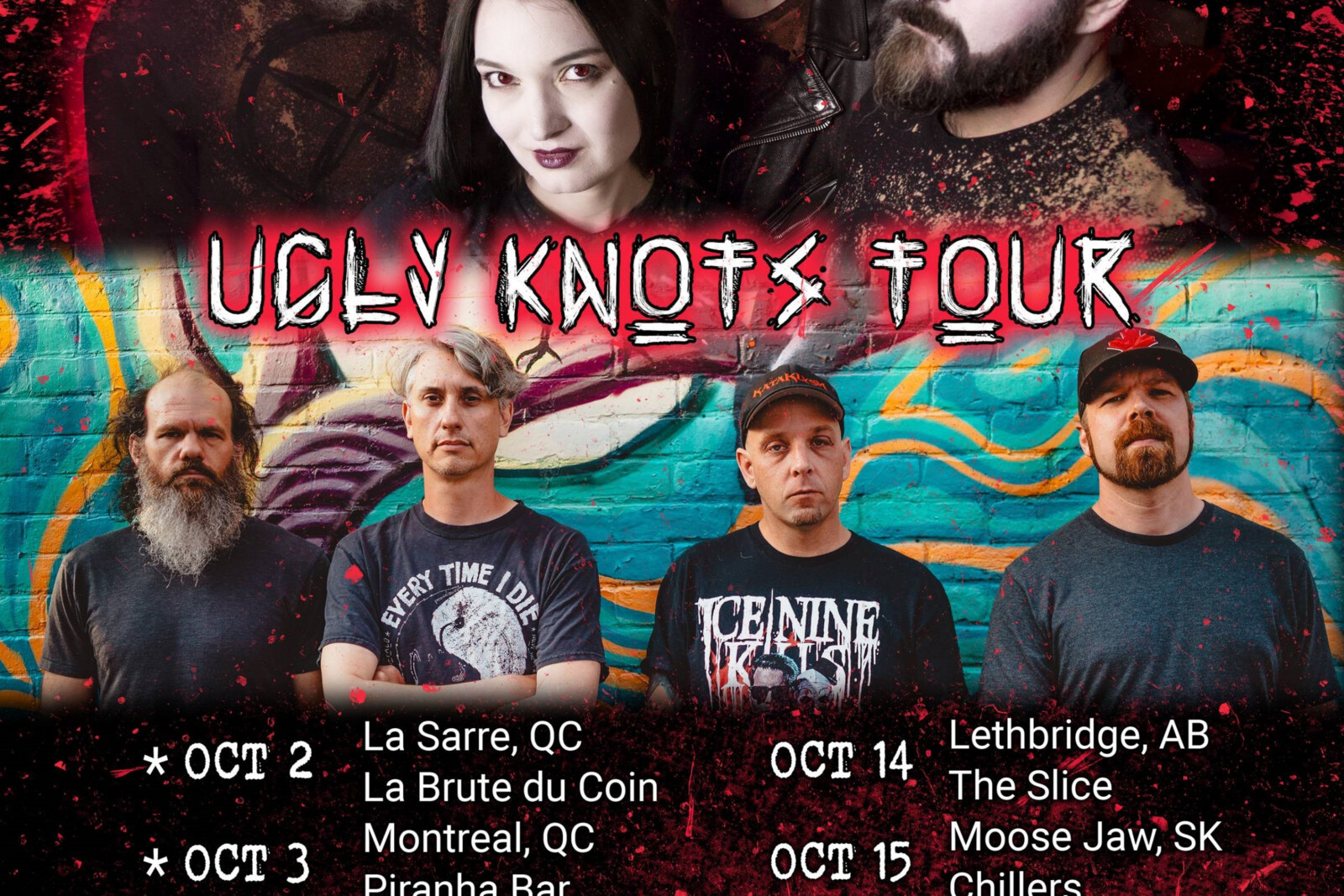The Fixer & Teknosis Team Up For The "Ugly Knots Tour" Across Central Canada