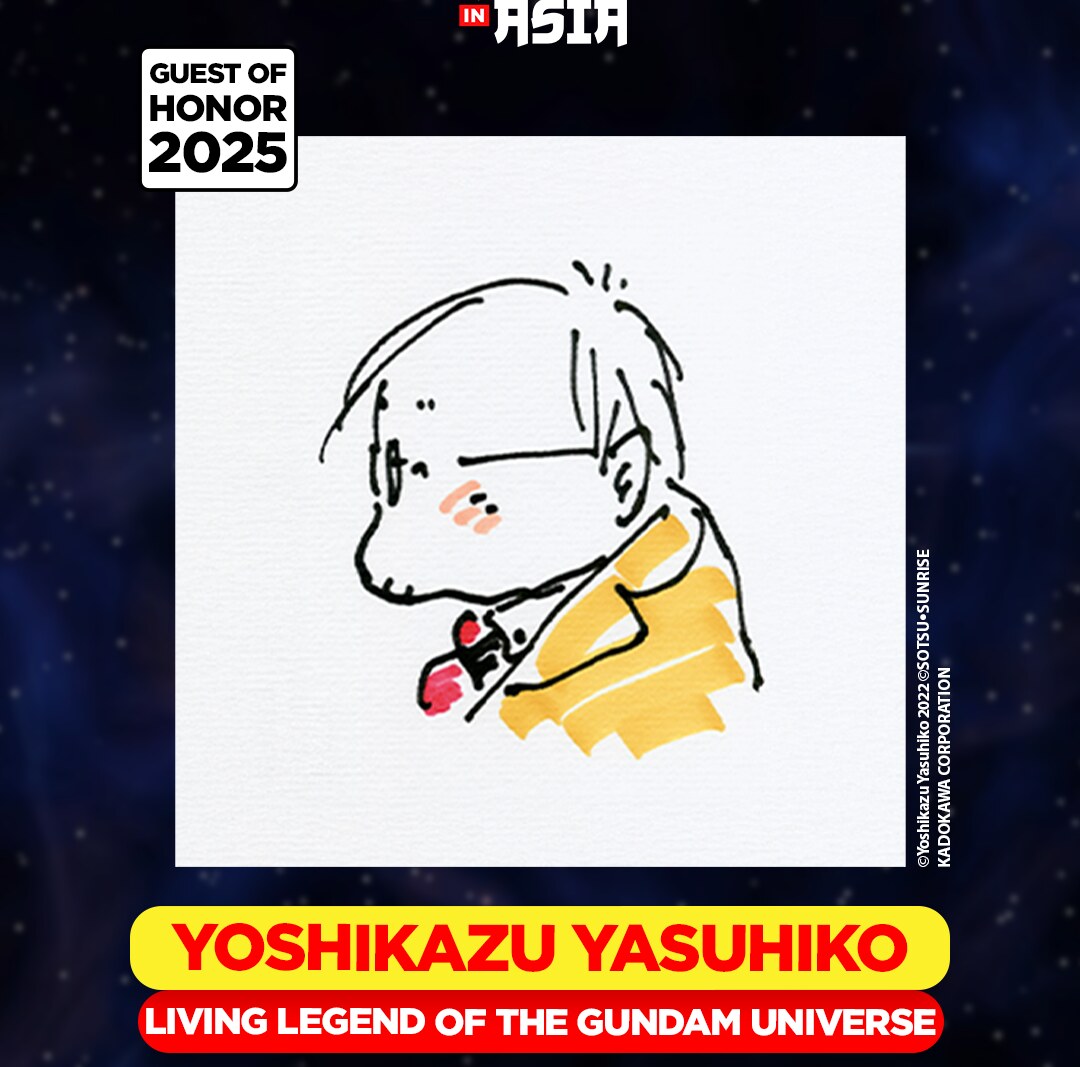 Levende Gundam-legende Yoshikazu Yasuhiko is eregast voor Made in Asia in Brussel!