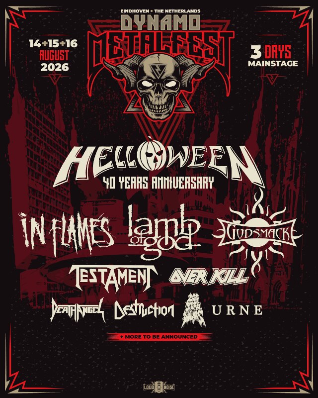 De eerste namen voor Dynamo Metalfest 2026