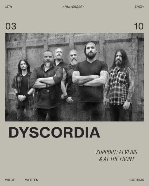 Dyscordia is celebrating its fifteenth anniversary – stronger than ever, with renewed energy and inspiration