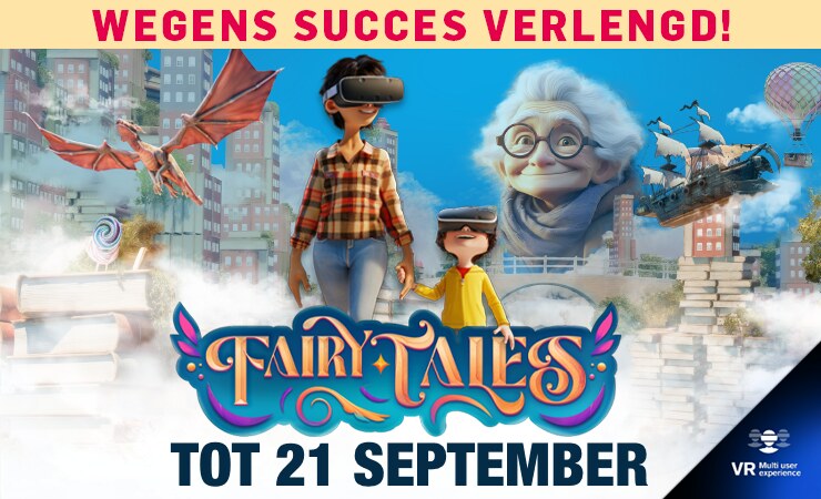 VR expo Fairy Tales verlengd na meer dan 12500 bezoekers