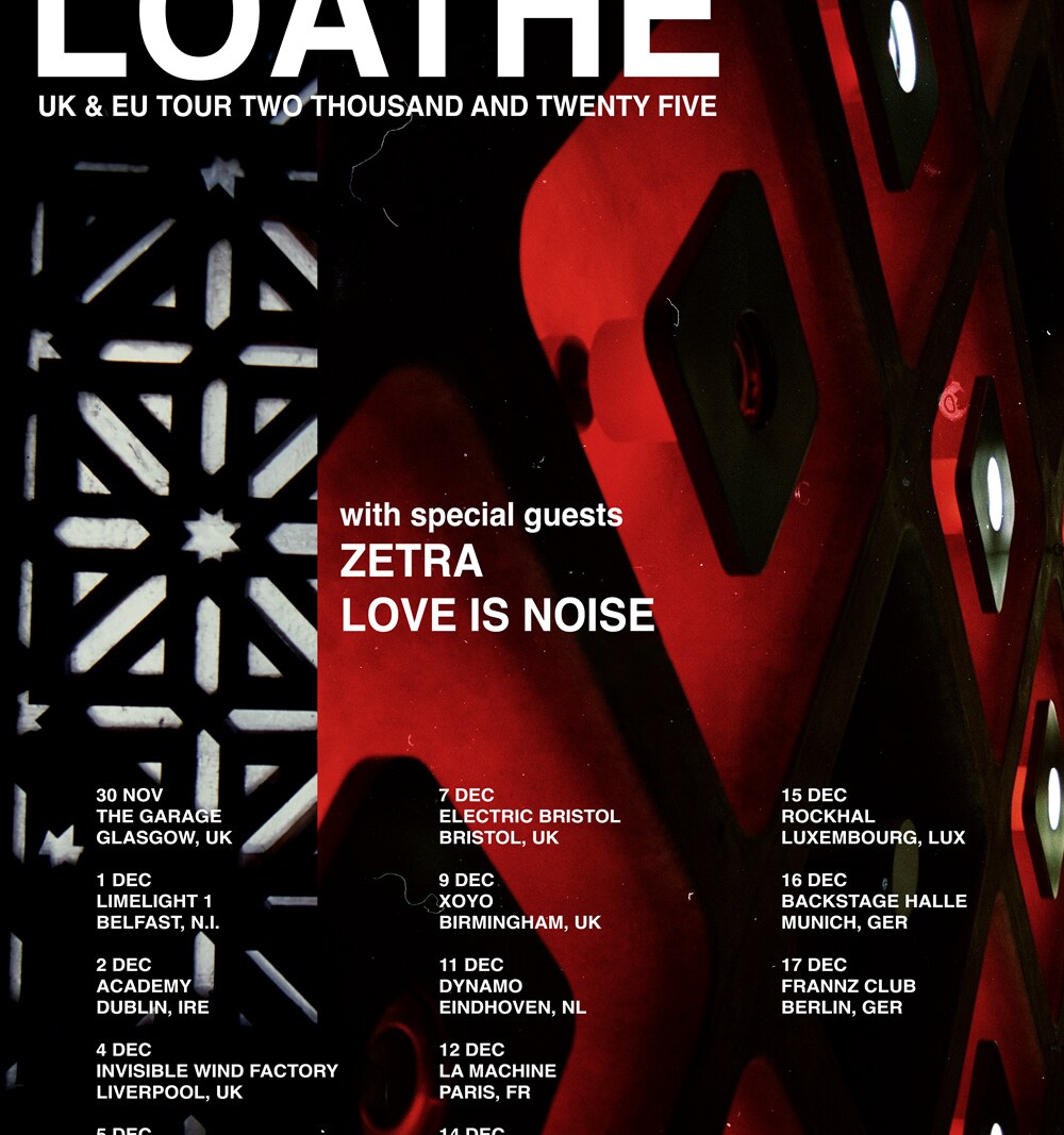 Loathe Announce First UK & EU Headline Tour Since 2021 – Tour Set To Take Place November & December 2025