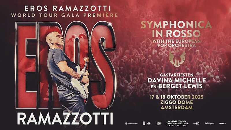 Davina Michelle en Berget Lewis gastartiest bij Symphonica in Rosso