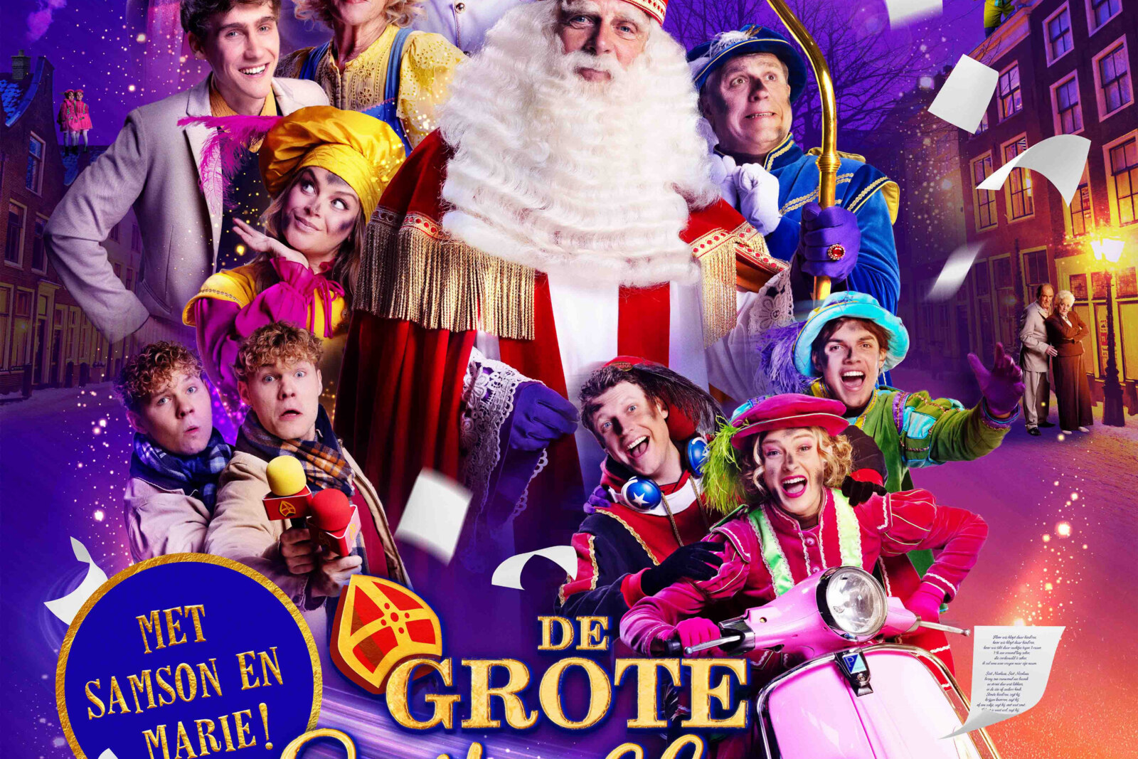 Samson & Marie schitteren in nieuwe Sinterklaasfilm!