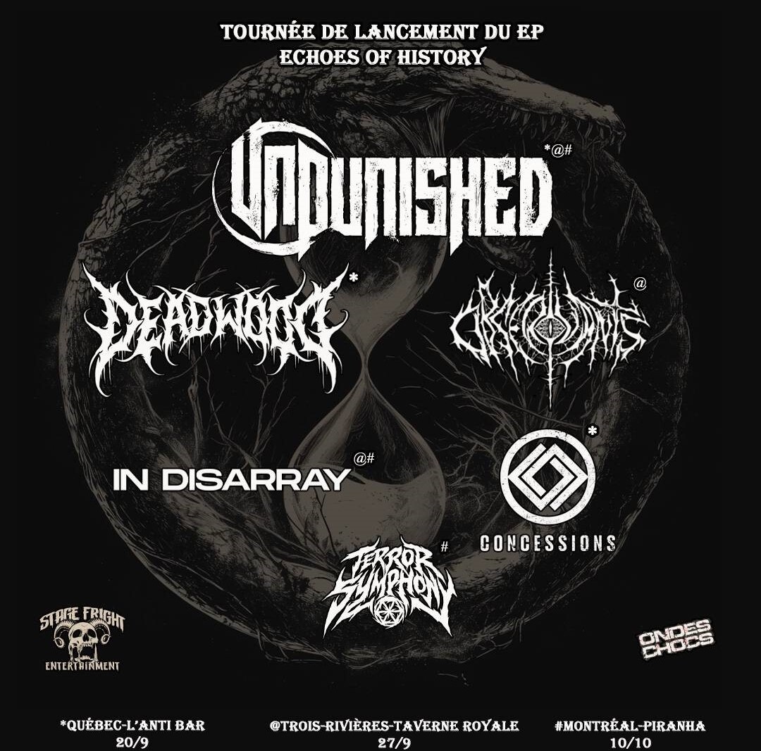 Quebec’s Unpunished's New EP Is An Aggressive Lesson In The "Echoes of History"