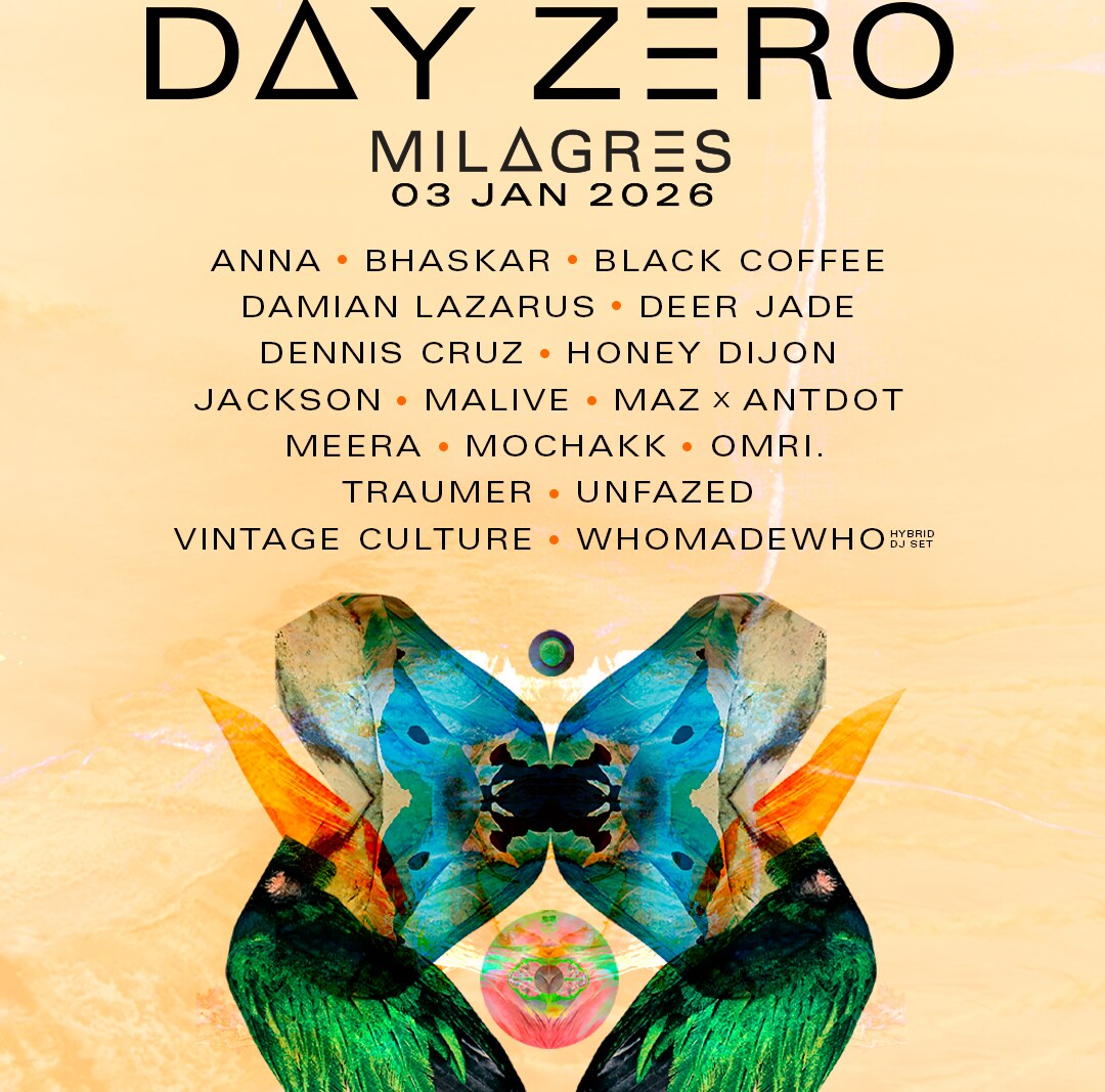 Damian Lazarus Announces Lineup For Day Zero Milagres Brasil ft. Black Coffee, Honey Dijon, Mochakk, Vintage Culture + more