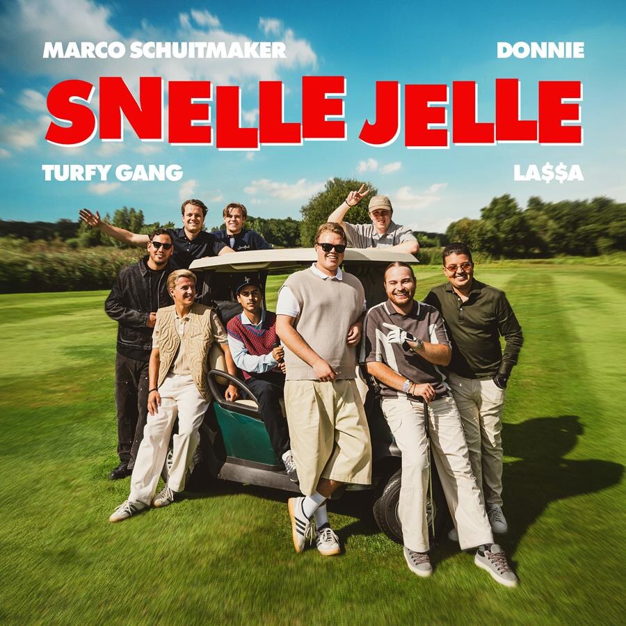 Marco Schuitmaker, Donnie, Turfy Gang en LA$$A knallen met ‘Snelle Jelle’