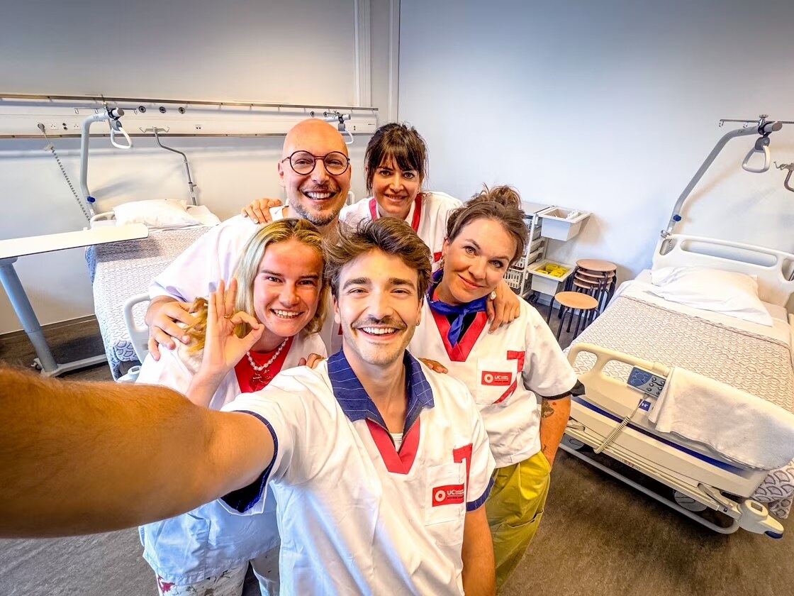 Siska Schoeters, Bart Appeltans, Astrid Coppens, Aaron Blommaert en Elodie Gabias switchen naar ‘een echte job’