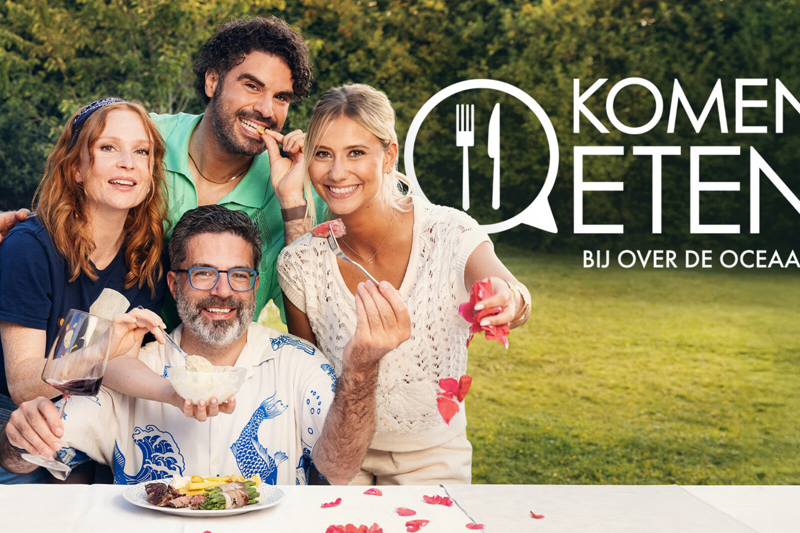 Van de oceaan naar de keuken: Celine Van Ouytsel, Steven Van Gucht, Clara Cleymans en Riadh Bahri ruilen hun kompas in voor keukenschorten