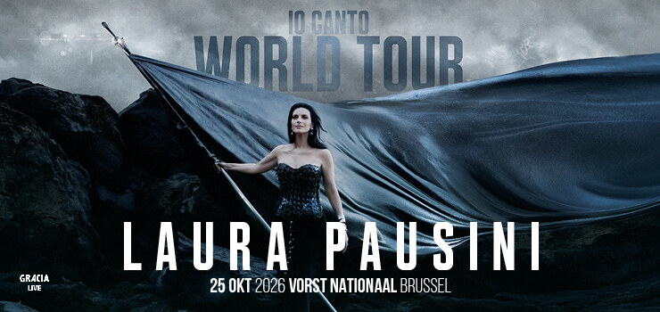Laura Pausini komt in 2026 naar België met nieuwe wereldtournee : op 25 oktober 2026 in Vorst Nationaal Brussel! 