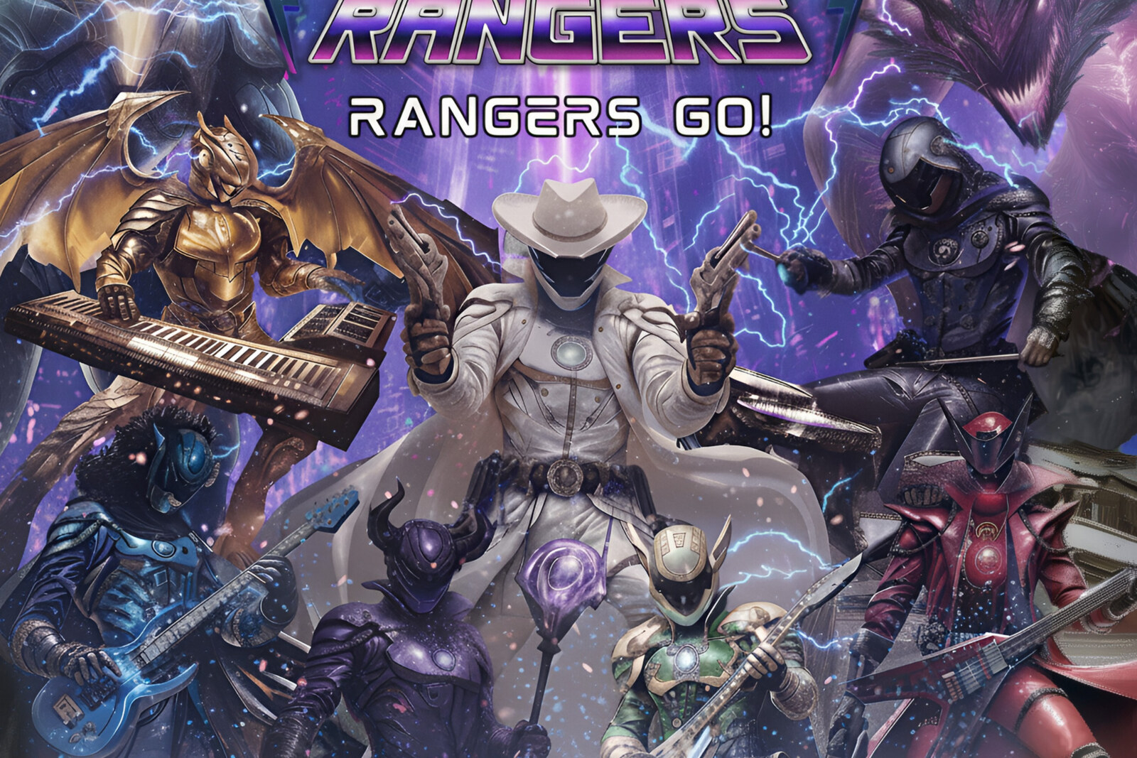 Power Metal Rangers Release "Rangers Go!"