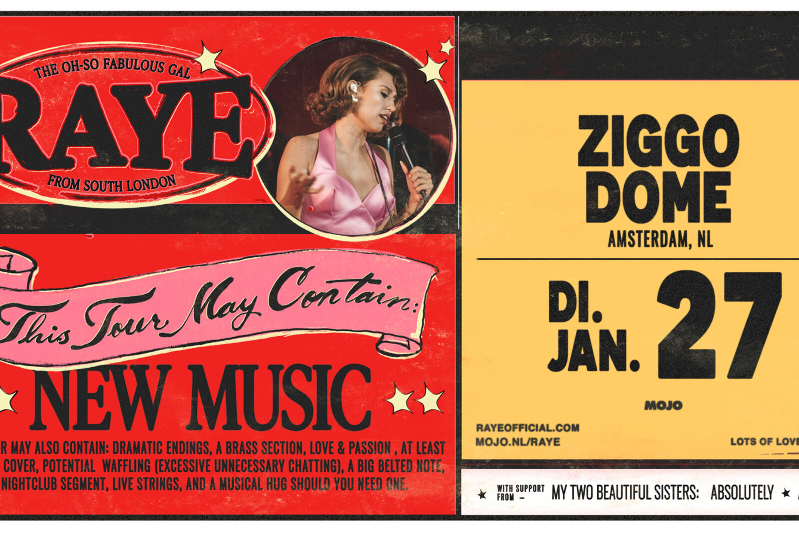 Raye komt naar Ziggo Dome op dinsdag 27 januari tijdens haar 'THIS TOUR MAY CONTAIN NEW MUSIC' tour