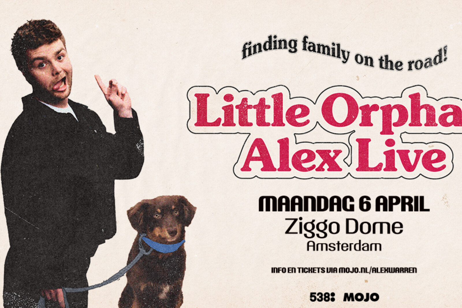 Alex Warren komt op 6 april naar Ziggo Dome