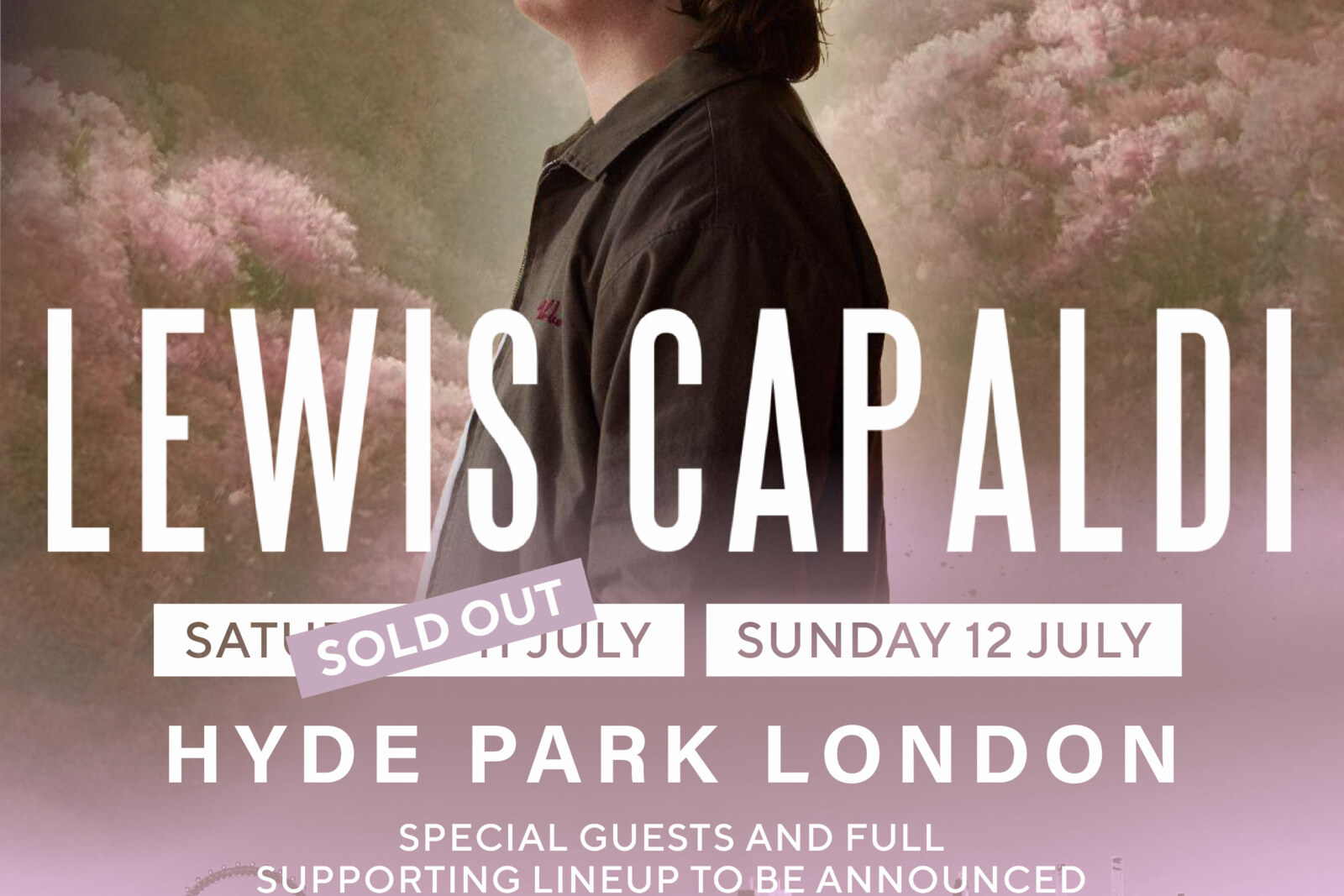 BST Hyde Park announces extra Lewis Capaldi show due to phenomenal demand