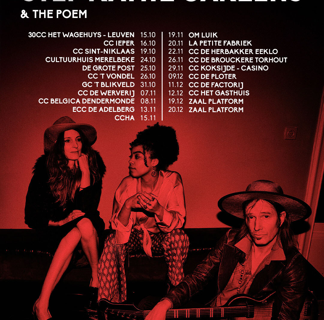 Stef Kamil Carlens & The Poem: nieuwe single By Your Side nu uit ! 