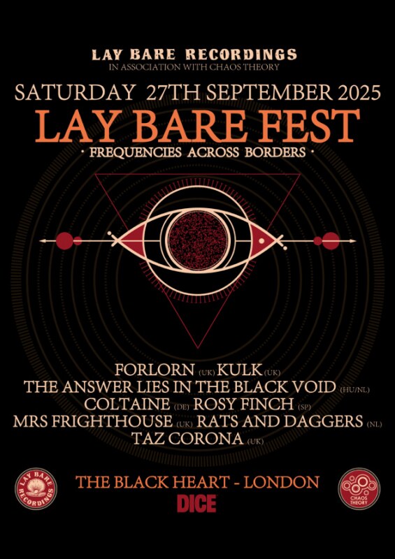 'Lay Bare Fest'- London, UK (September 27)