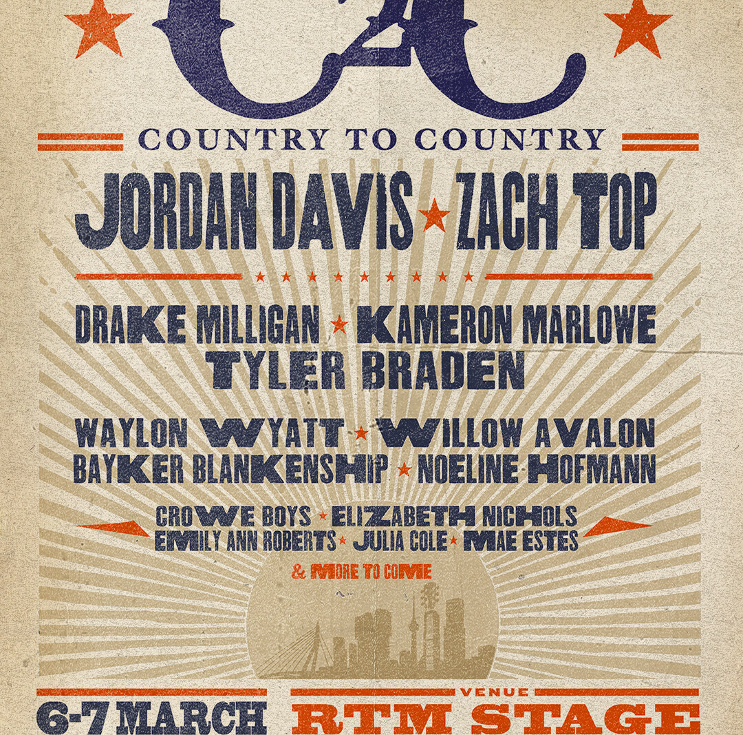 C2C: Country to Country kondigt eerste namen aan