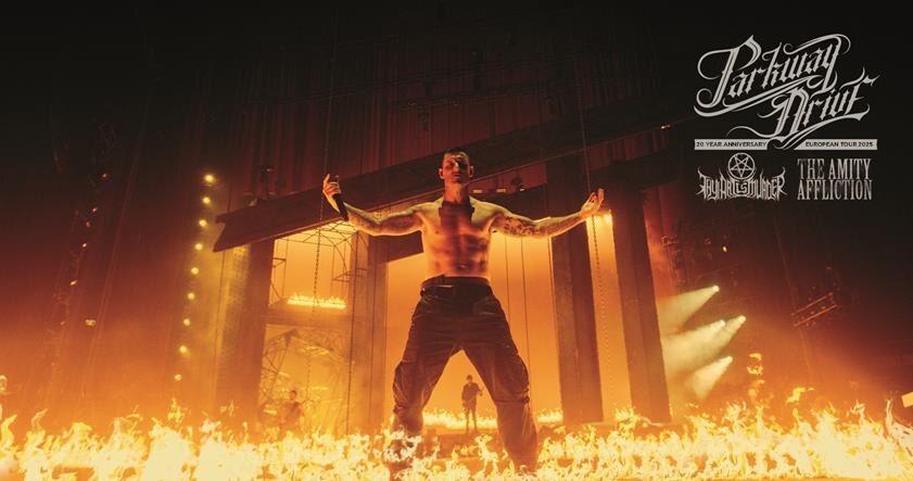 Parkway Drive (AUS) a.s. woensdag 1 oktober met spectaculaire show in Vorst Nationaal Brussel