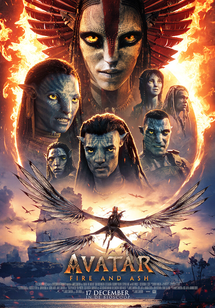 Ontdek de nieuwe trailer en poster voor "Avatar: Fire and Ash"