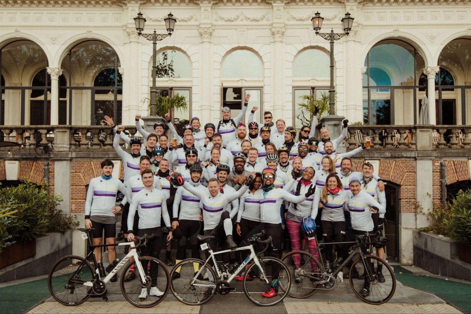 10th Anniversary 230KM ADE Cycle: 75 riders unite for Bridges for Music (Goldfish, Mark Knight, Maps Maponyane, Eli & Fur)