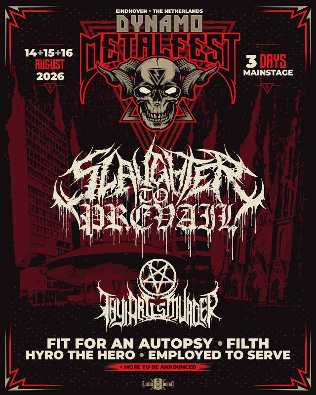 SLAUGHTER TO PREVAIL en meer naar Dynamo Metal Fest 2026