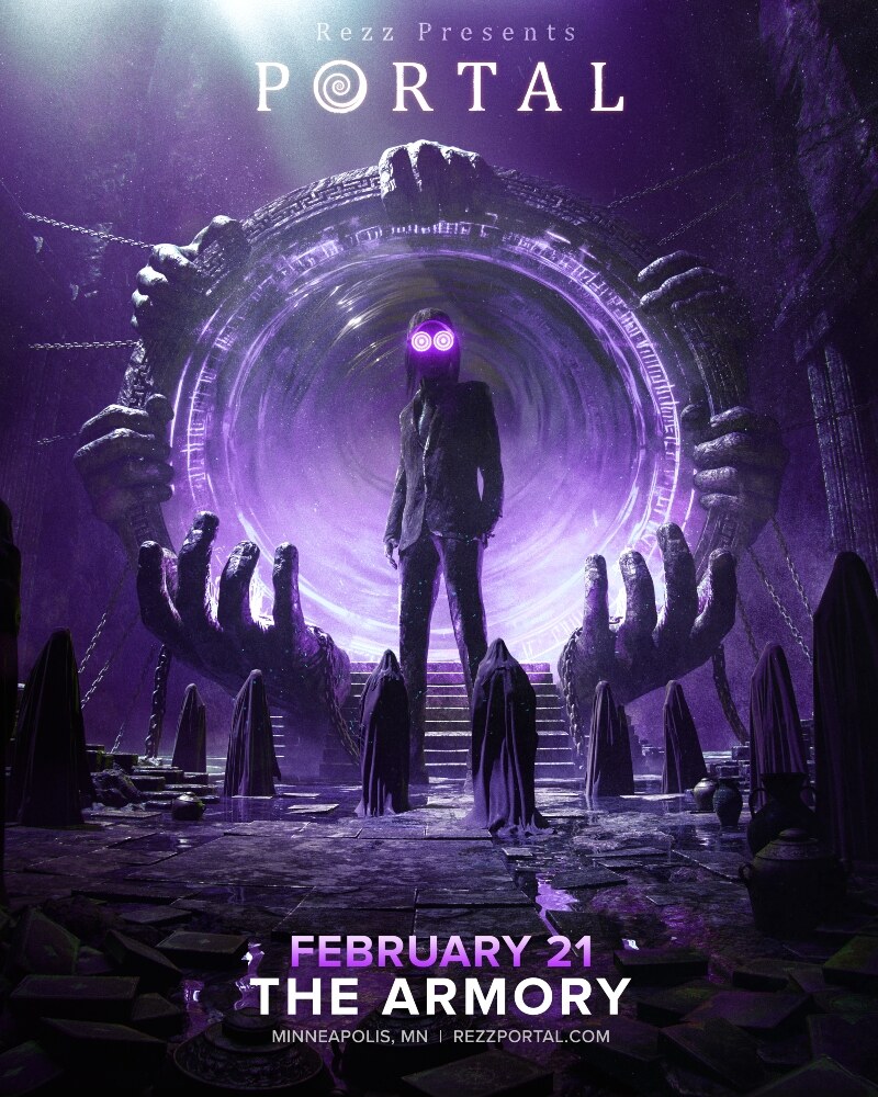Rezz Announces Portal  At The Armory In Minneapolis On February 21, 2026