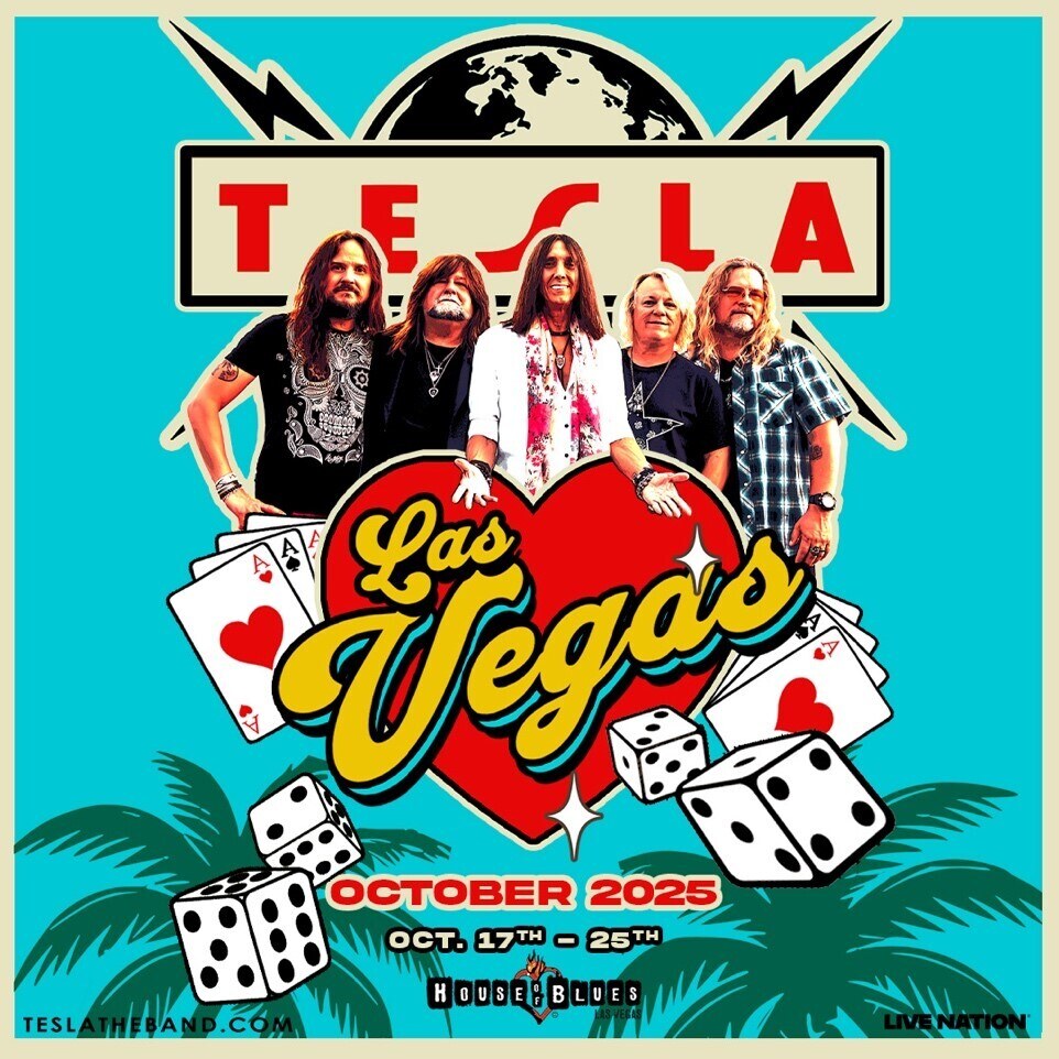 Legendary Rockers Tesla Announce Tour Dates for January 2026! ​      