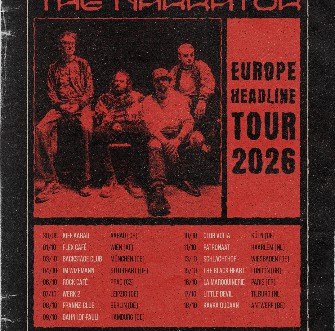 The Narrator Announce European Headline Tour For 2026
