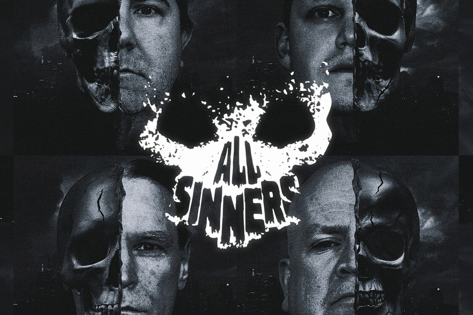All Sinners Release New Single "Into the Flames" + Music Video via Rat Pak Records ​     