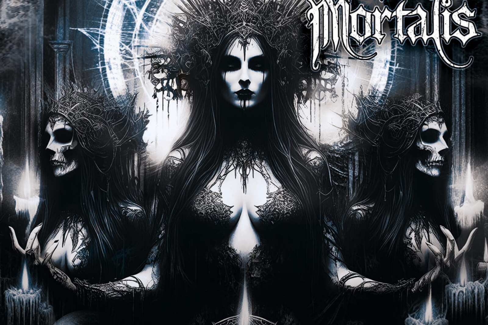 The debut album from Italian band Lux Mortalis, “The Eventide Collapse”, out via Ad Noctem Records