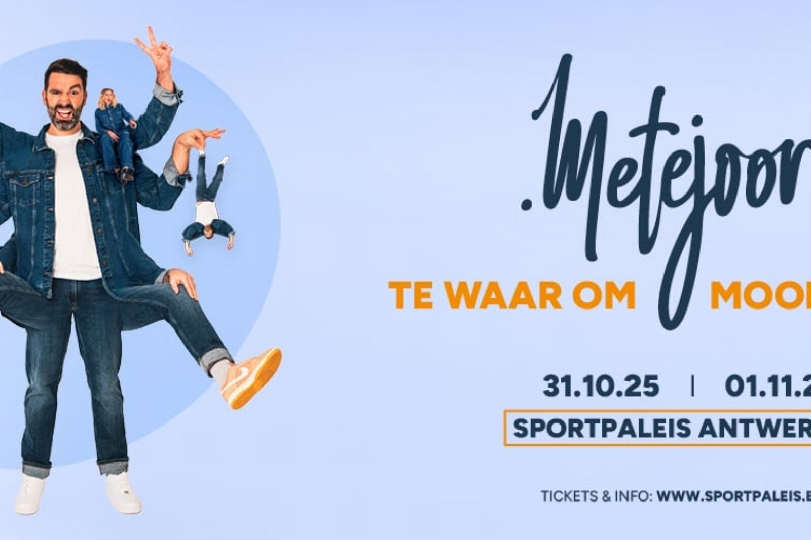 Metejoor kondigt Rasolution aan als voorprogramma in de AFAS Dome