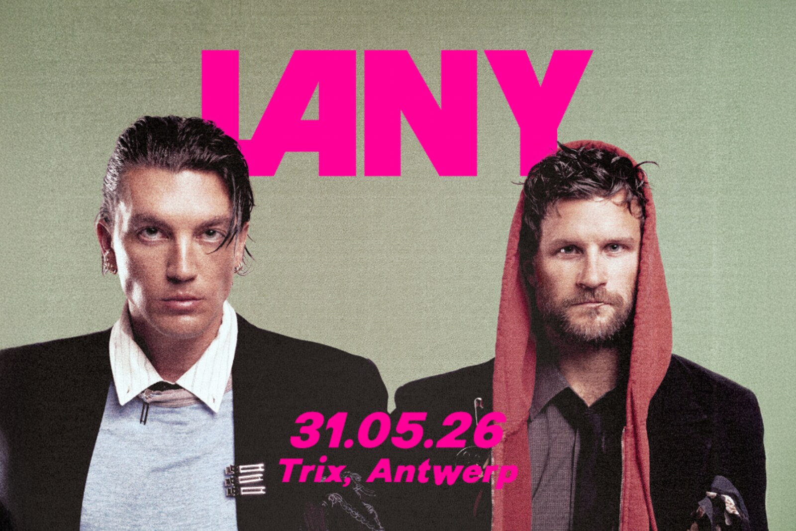 LANY speelt op zondag 31 mei 2026 in Trix