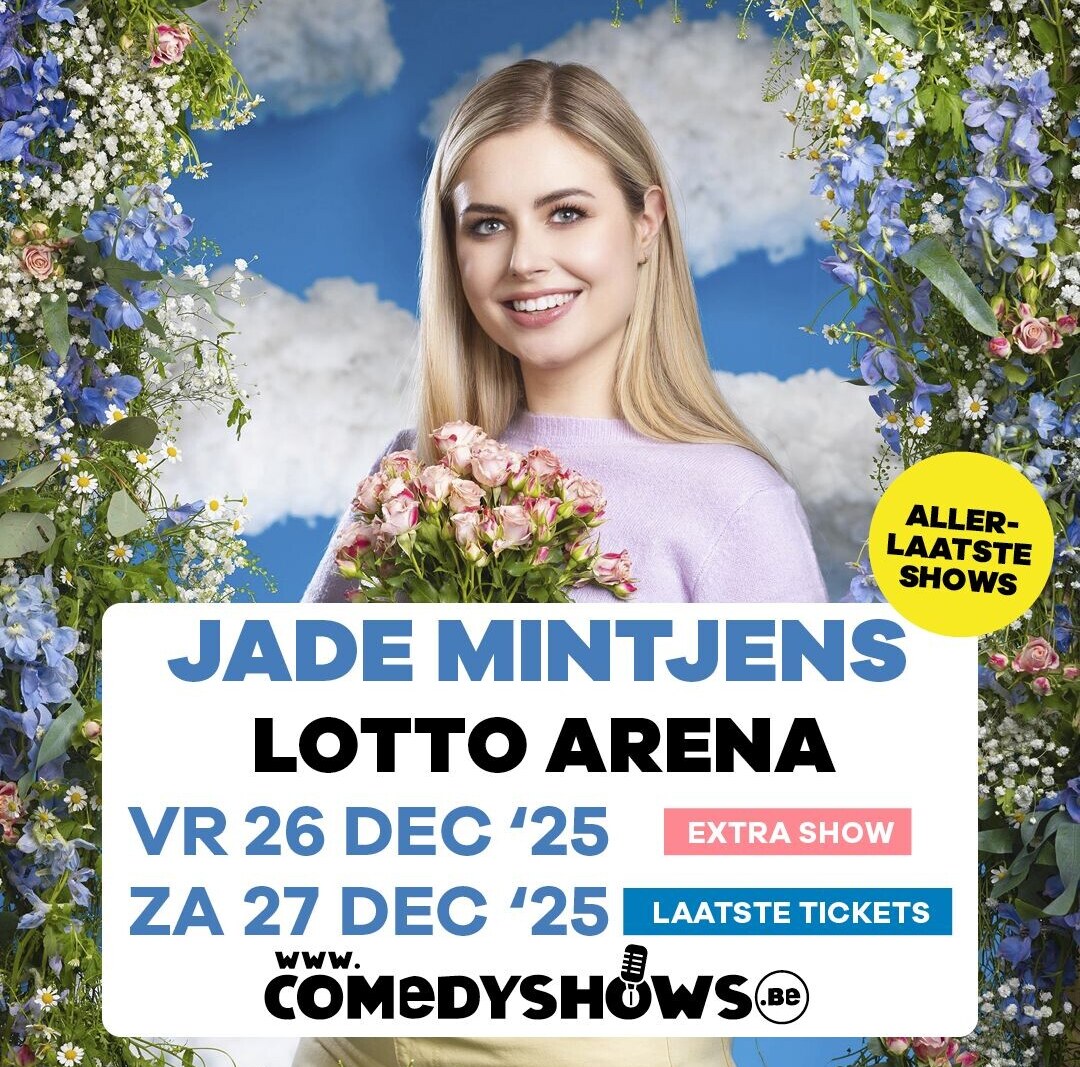Jade Mintjes kondigt 2de show in Lotto Arena aan