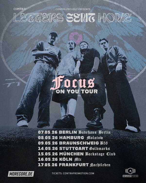 Letters Sent Home Announce First Headline Tour
