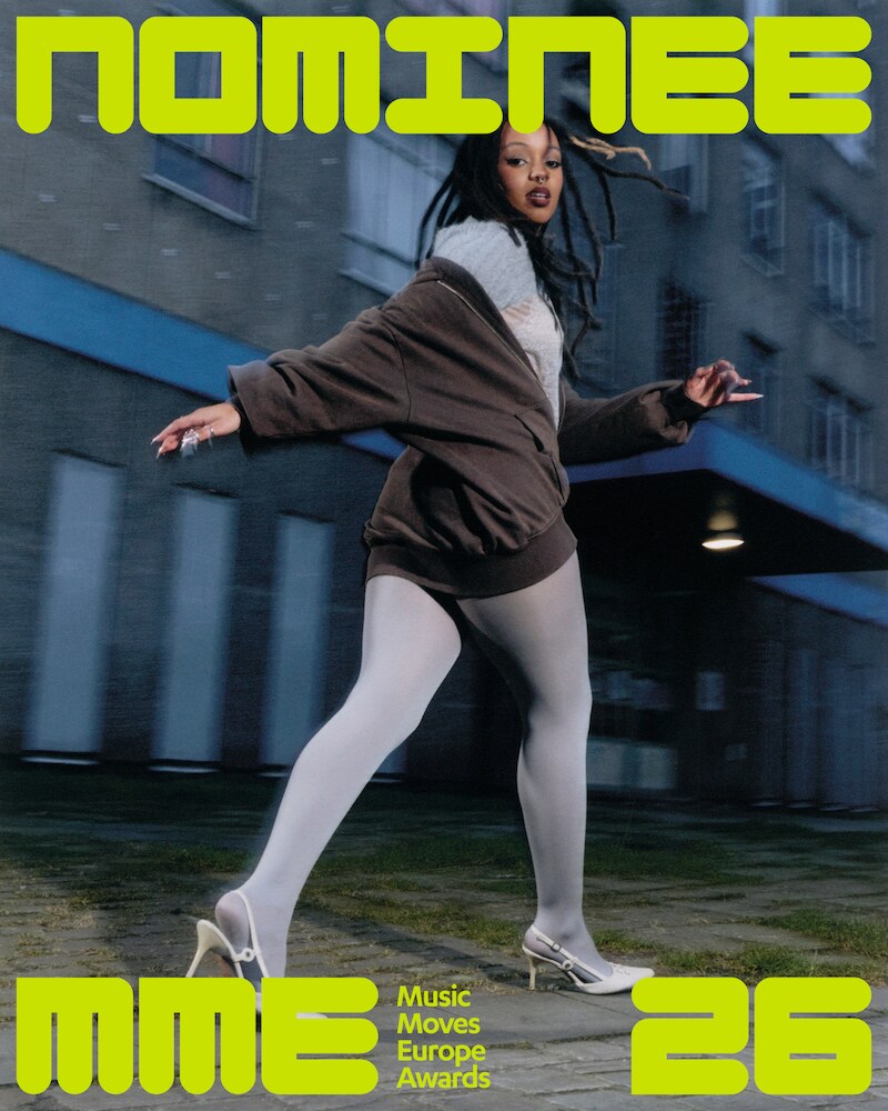 Camille Yembe genomineerd voor Music Moves Europe Awards 2026