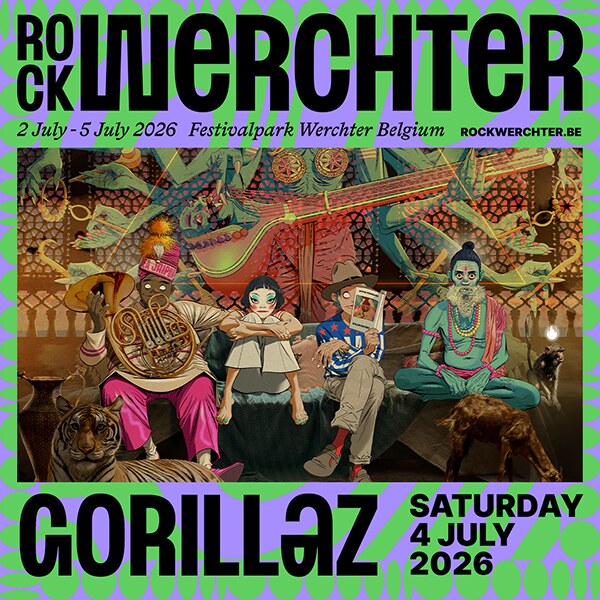 Gorillaz at Rock Werchter 2026!