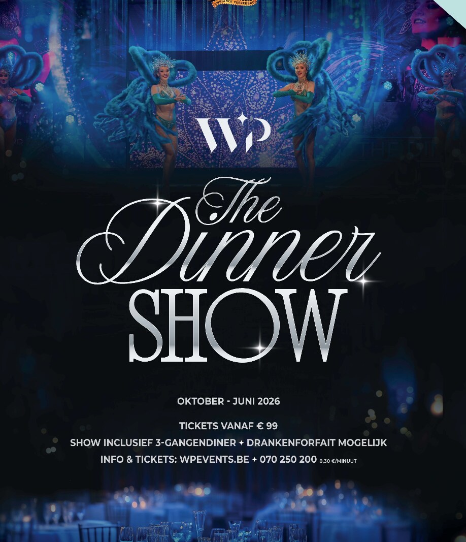 WP The Dinnershow begint aan het nieuwe seizoen