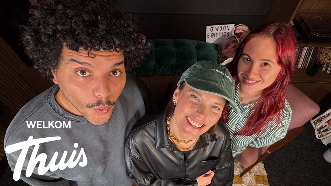 “Hakim wil gewoon seks hebben in een vuilkar”: Jolien Roets en Hakim Chatar hosten deze week Welkom Thuis samen met Cato Peeters