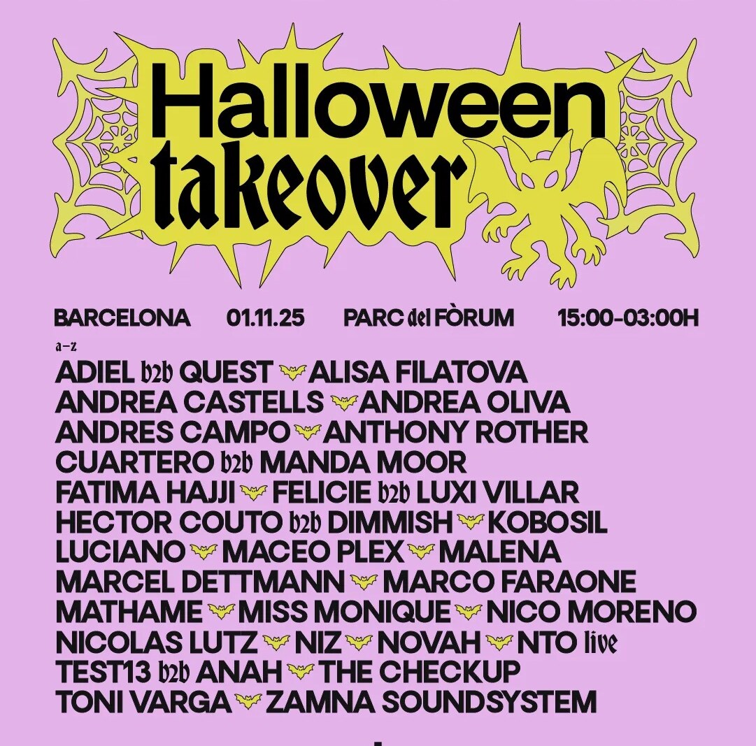 Brunch Electronik, Loud-Contact & elrow unite for Halloween Takeover in Barcelona