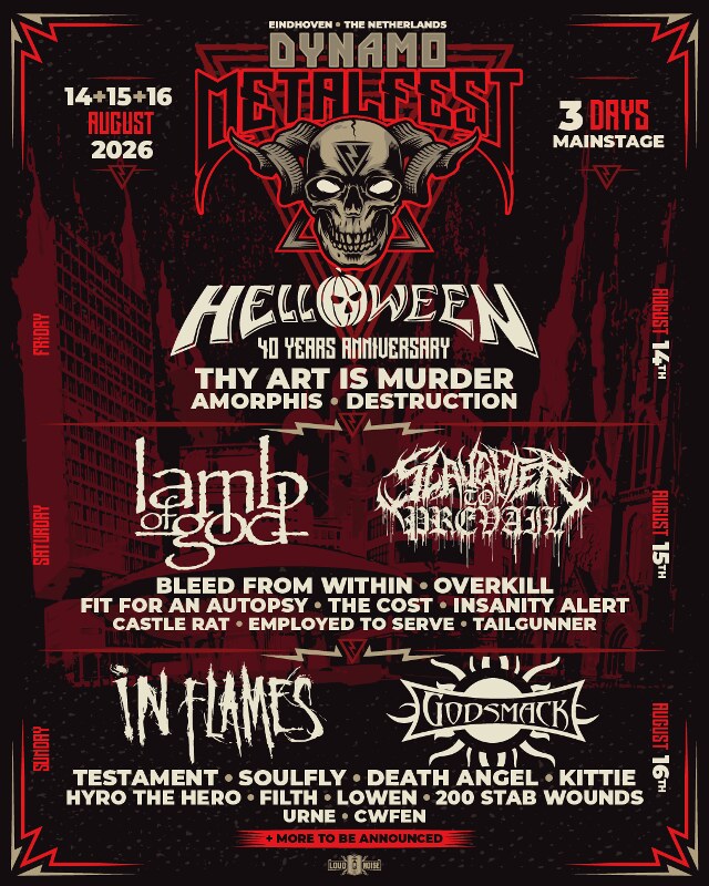 Dynamo Metalfest voegt Amorphis en Bleed From Within toe aan affiche