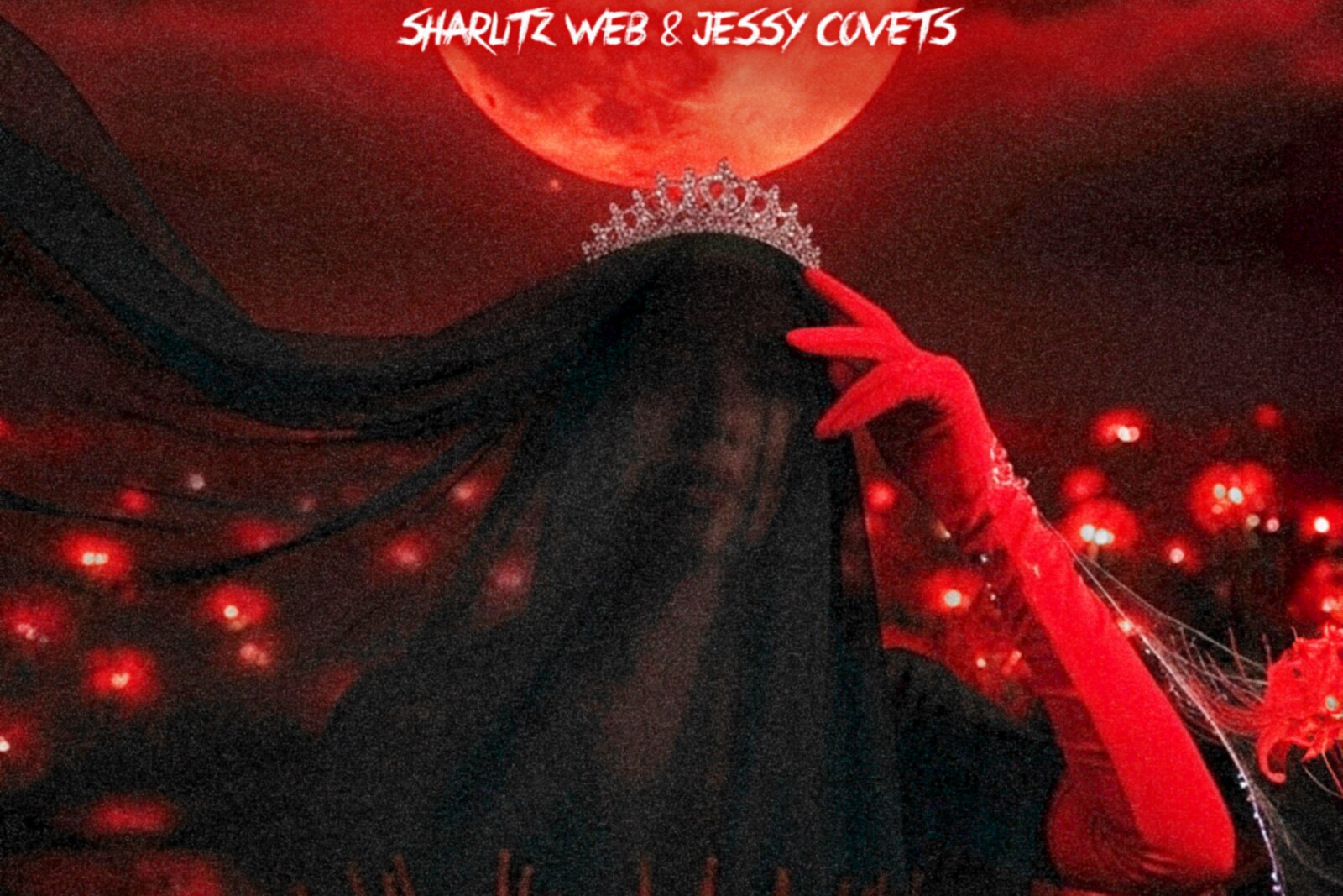 Sharlitz Web and Jessy Covets Share Fateful Blood Moon Love Story With Spellbinding Dubstep Single "Queen of the Dark" via Bassrush Records - OUT NOW