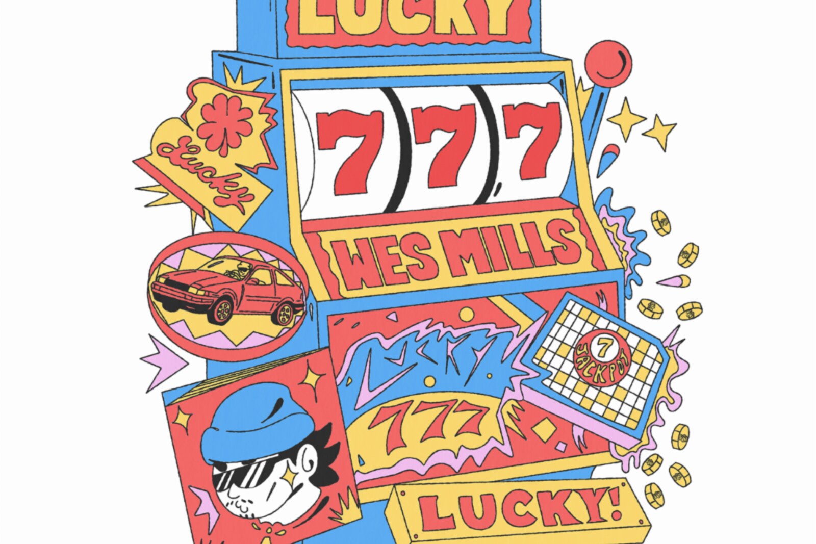 Wes mills Hits Euphoria Jackpot With Upbeat, Melodic House Gem "lucky 777" as Debut Release for Insomniac's Brand-New Label GOTTA MOVE