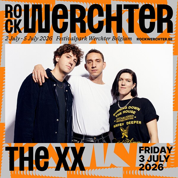 The xx op Rock Werchter 2026!