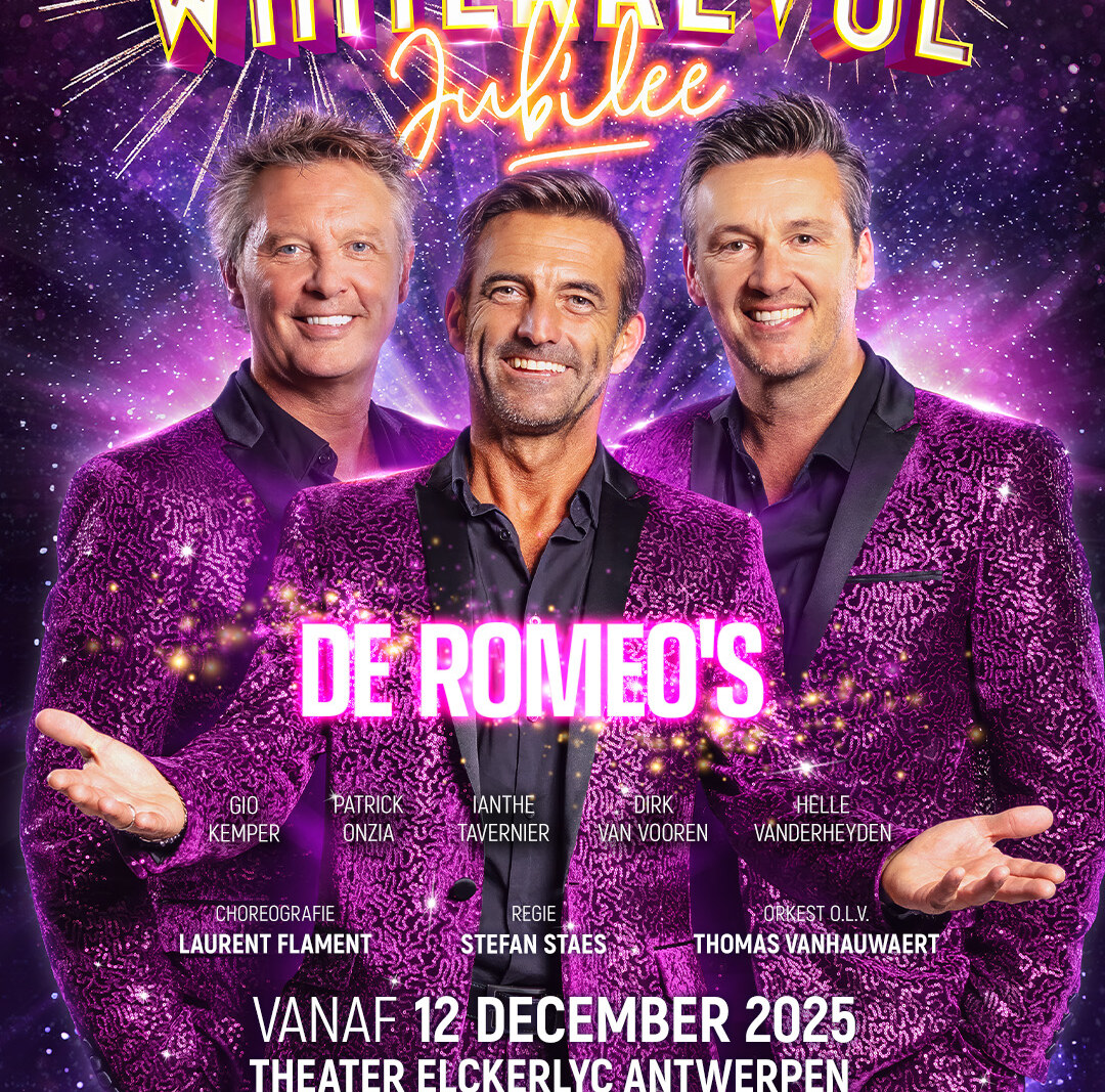 De Romeo's lanceren single ‘Hier En Nu’ als feestelijk eerbetoon aan 10 jaar Winterrevue