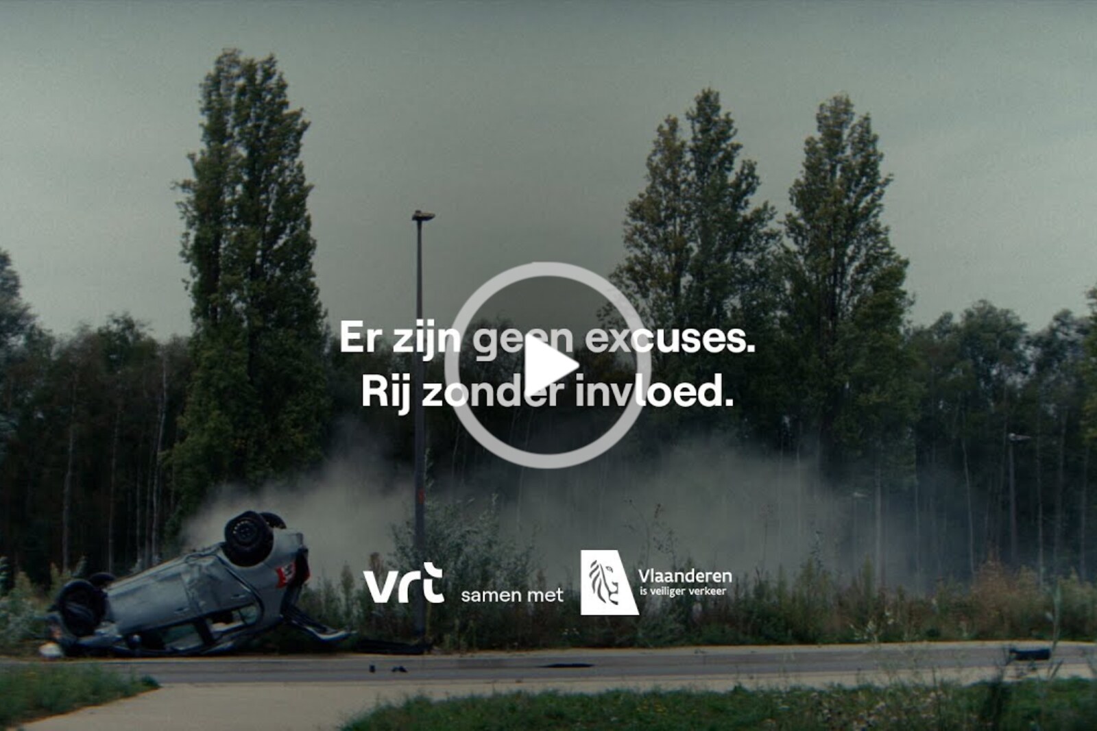 VRT lanceert verkeerscampagne: "Er zijn geen excuses. Rij zonder invloed."nell aan als voorzitter en CEO