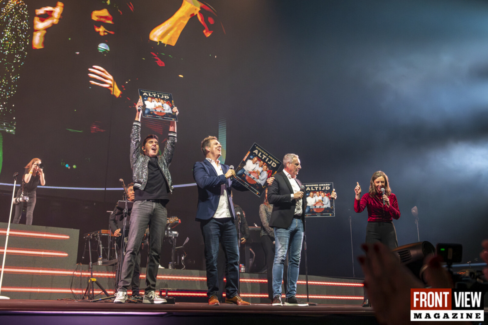Jan Smit, Gert en James krijgen goud en platina voor ‘Altijd’