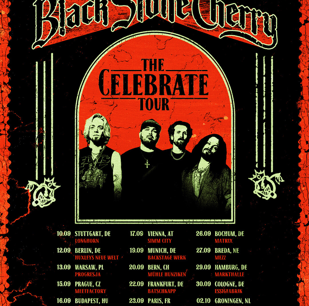 Black Stone Cherry kondigen Europese tour aan!